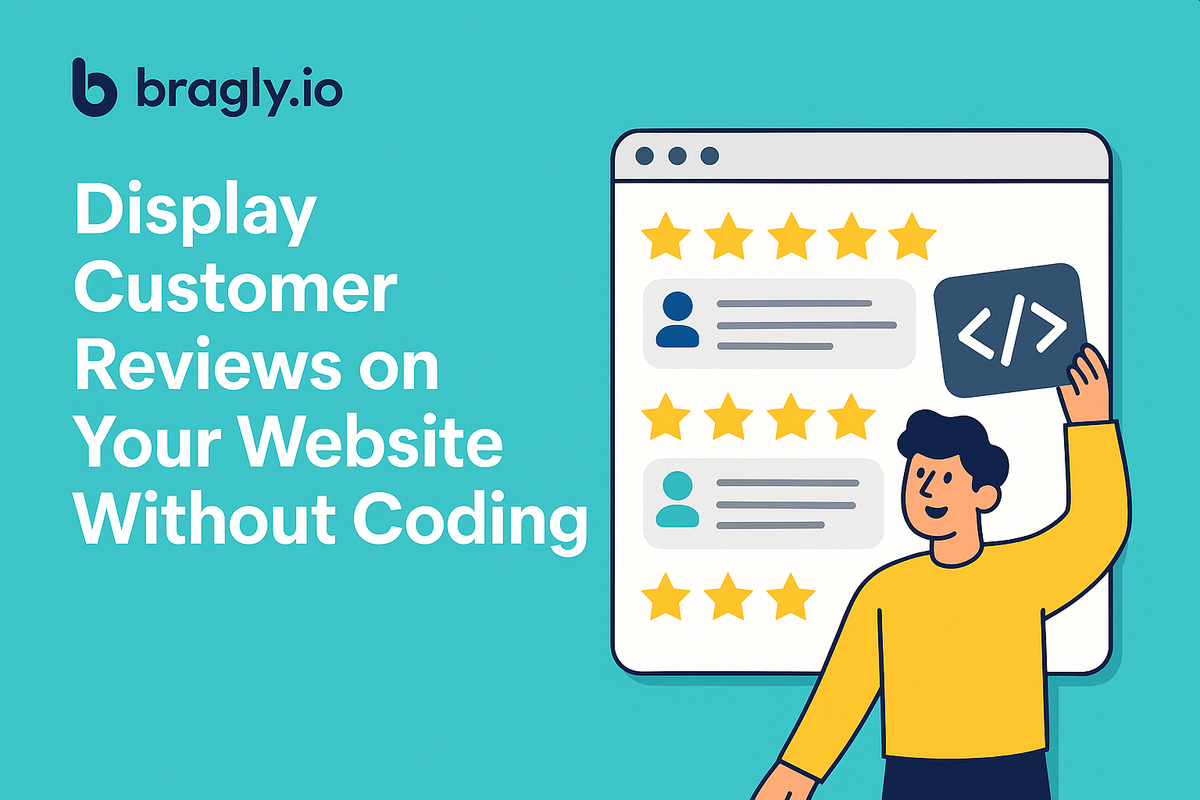 How to Display Customer Reviews on Your Website Without Coding